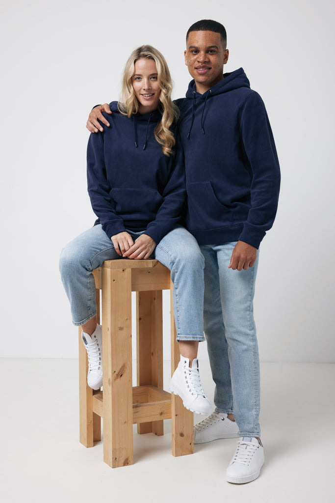 IQONIQ Trivor recycled polyester microfleece hoodie