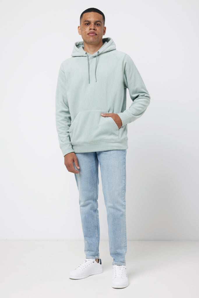 IQONIQ Trivor recycled polyester microfleece hoodie