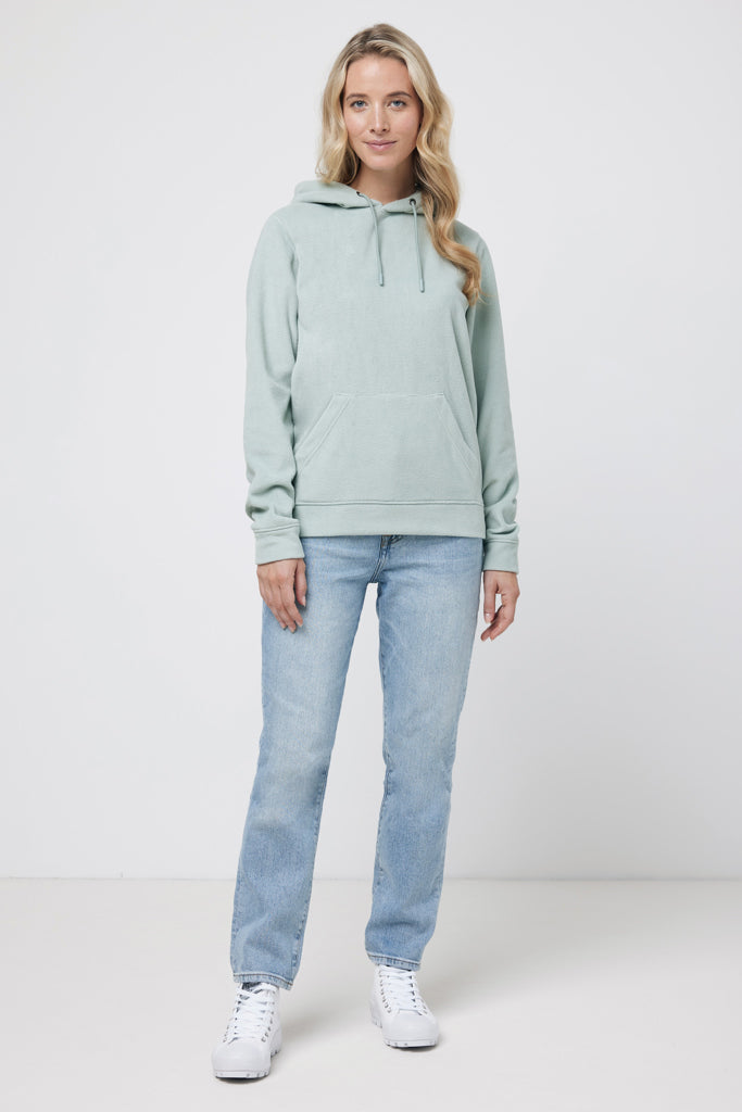IQONIQ Trivor recycled polyester microfleece hoodie