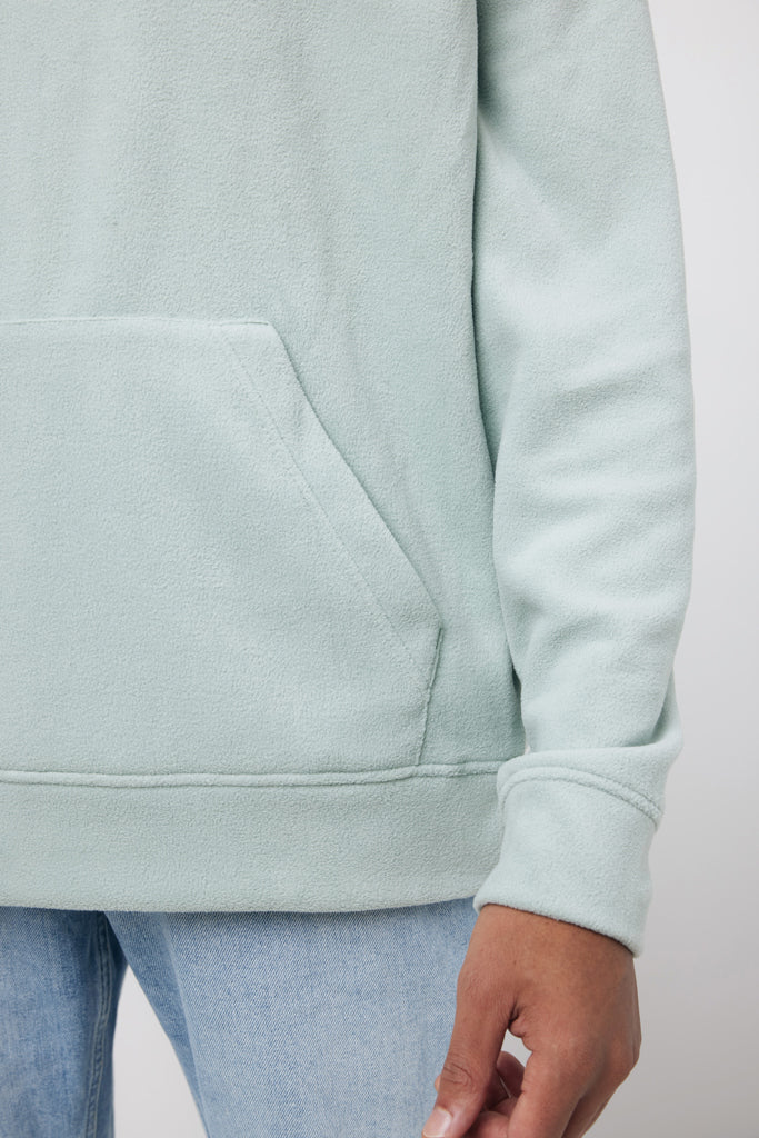 IQONIQ Trivor recycled polyester microfleece hoodie