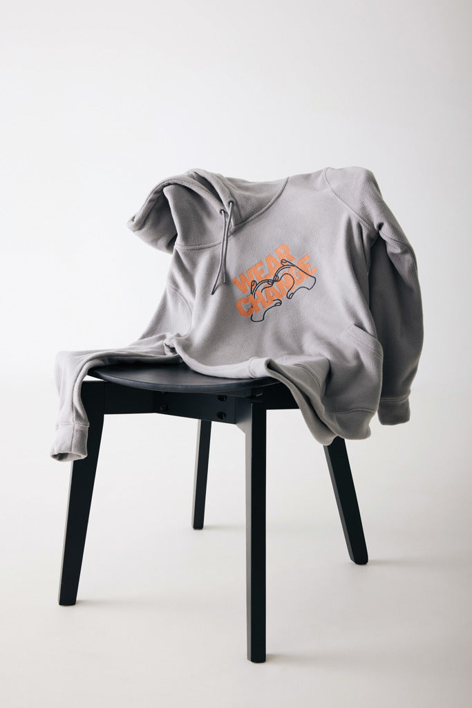 IQONIQ Trivor recycled polyester microfleece hoodie