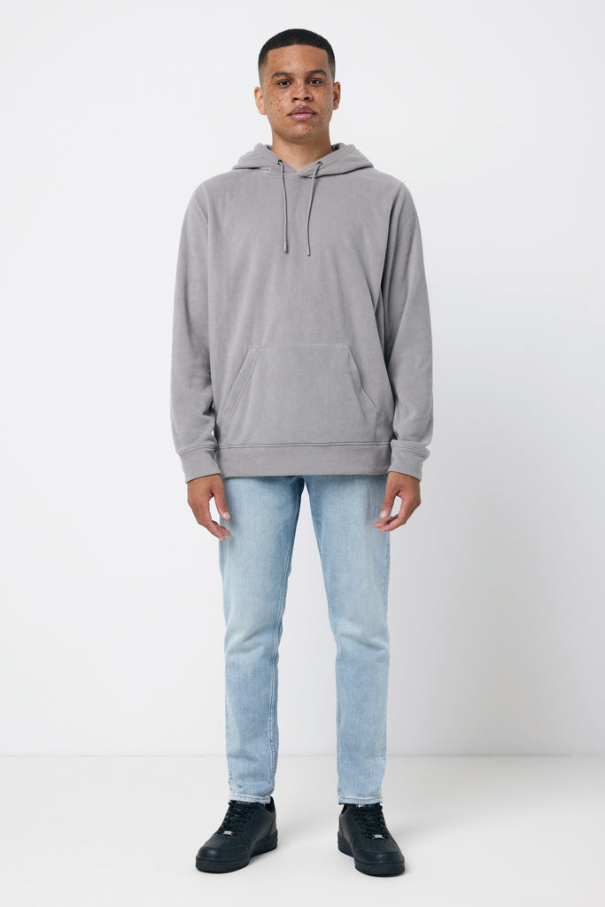 IQONIQ Trivor recycled polyester microfleece hoodie