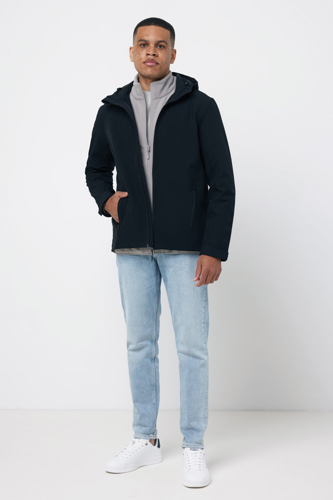 IQONIQ Trivor recycled polyester microfleece hoodie