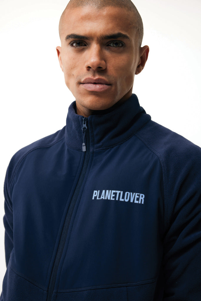 IQONIQ Talung recycled polyester microfleece zip through