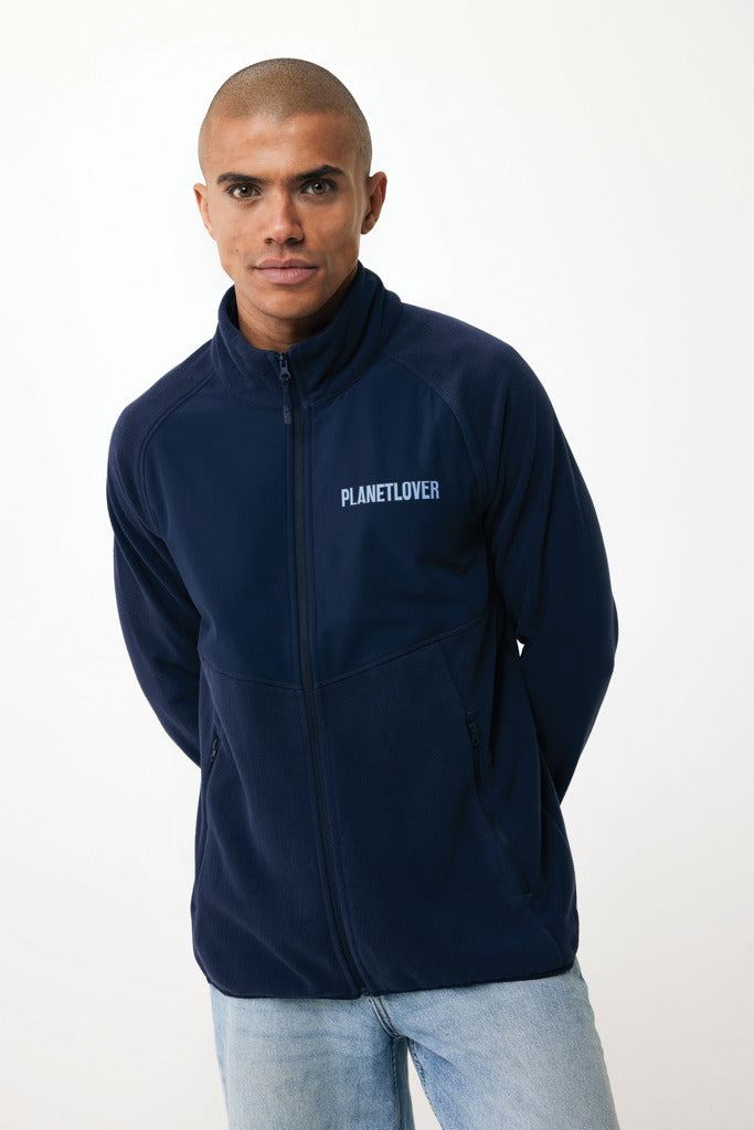 IQONIQ Talung recycled polyester microfleece zip through