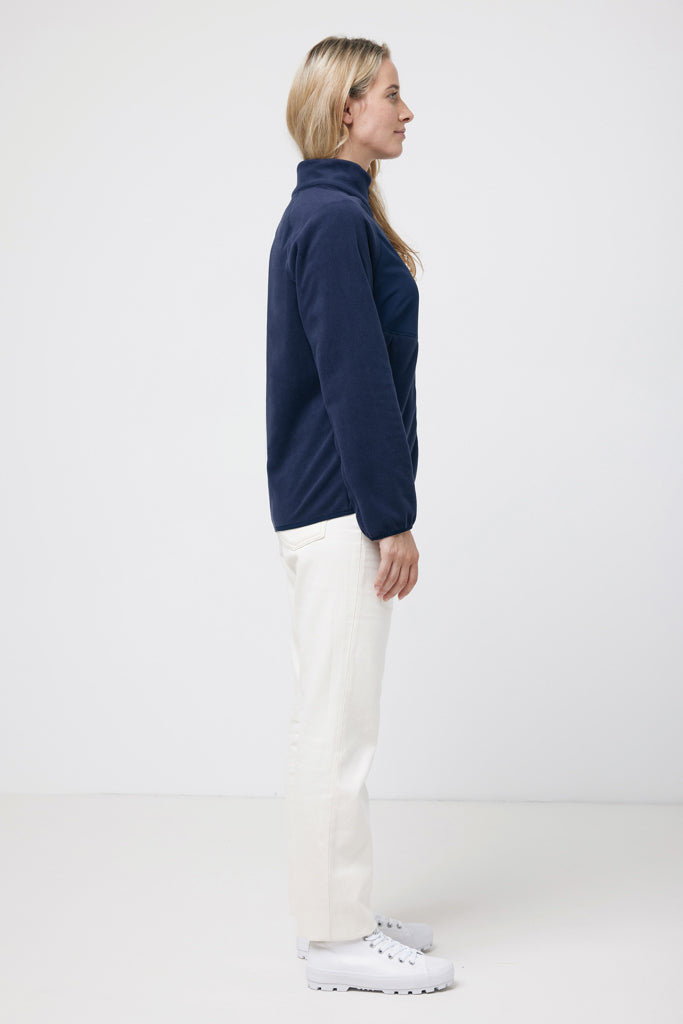 IQONIQ Talung recycled polyester microfleece zip through