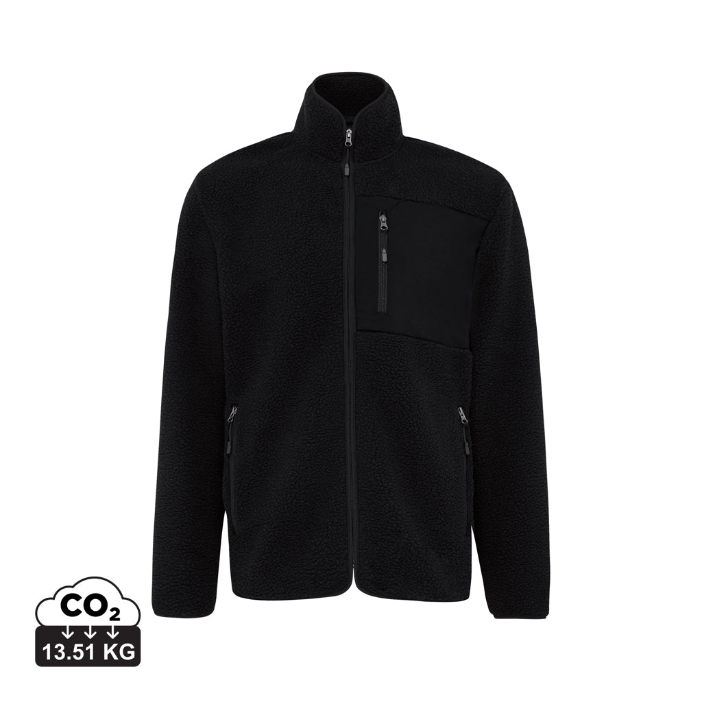 IQONIQ Diran recycled polyester pile fleece jacket