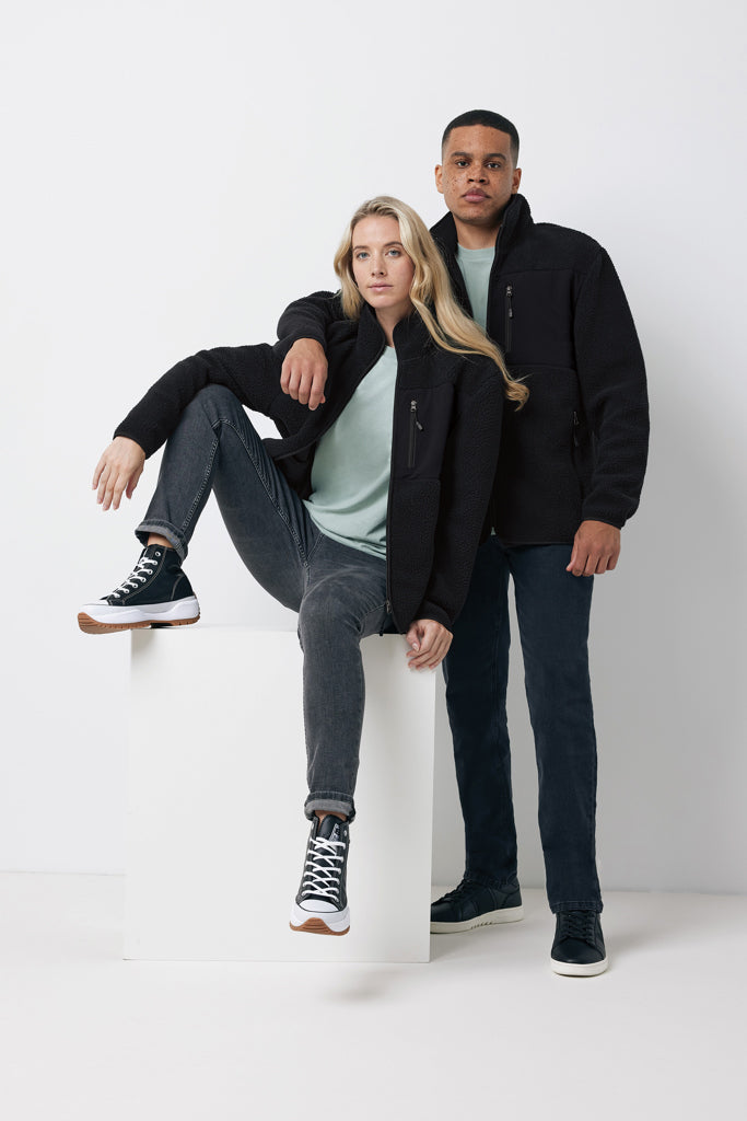 IQONIQ Diran recycled polyester pile fleece jacket