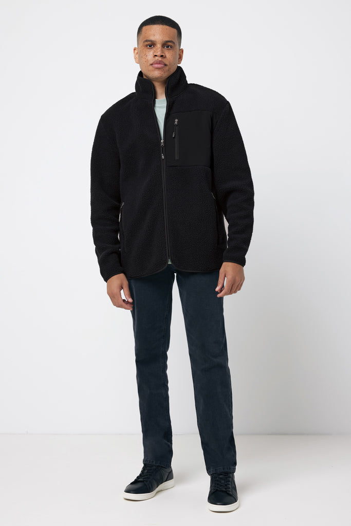 IQONIQ Diran recycled polyester pile fleece jacket