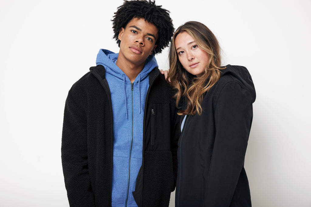 IQONIQ Diran recycled polyester pile fleece jacket