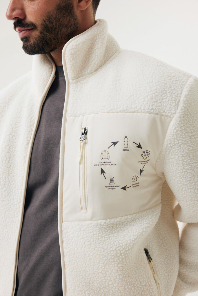 IQONIQ Diran recycled polyester pile fleece jacket