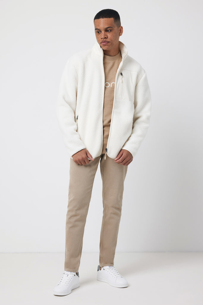 IQONIQ Diran recycled polyester pile fleece jacket