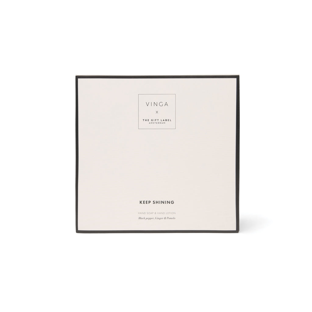 VINGA x TGL hand care gift set