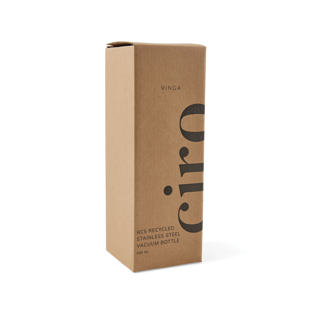 VINGA Ciro RCS recycled vacuum bottle 580ml