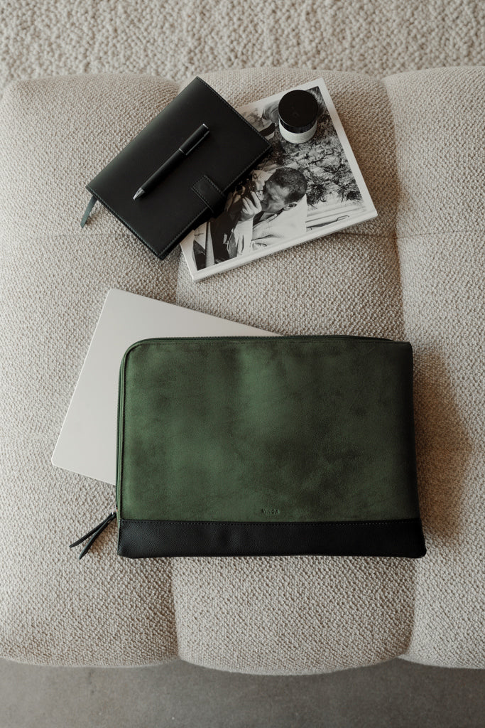 VINGA Marlow RCS recycled polyester 14" laptop sleeve