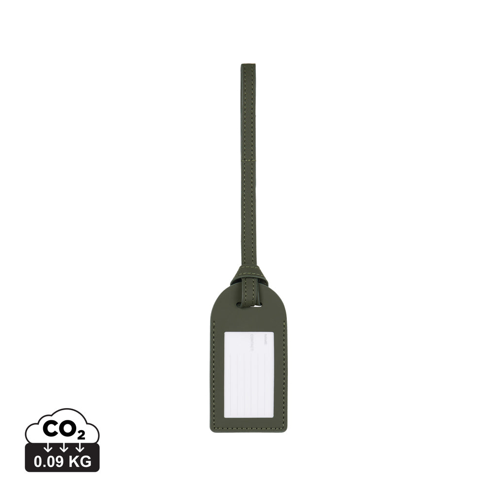 VINGA Baltimore RCS recycled polyester luggage tag