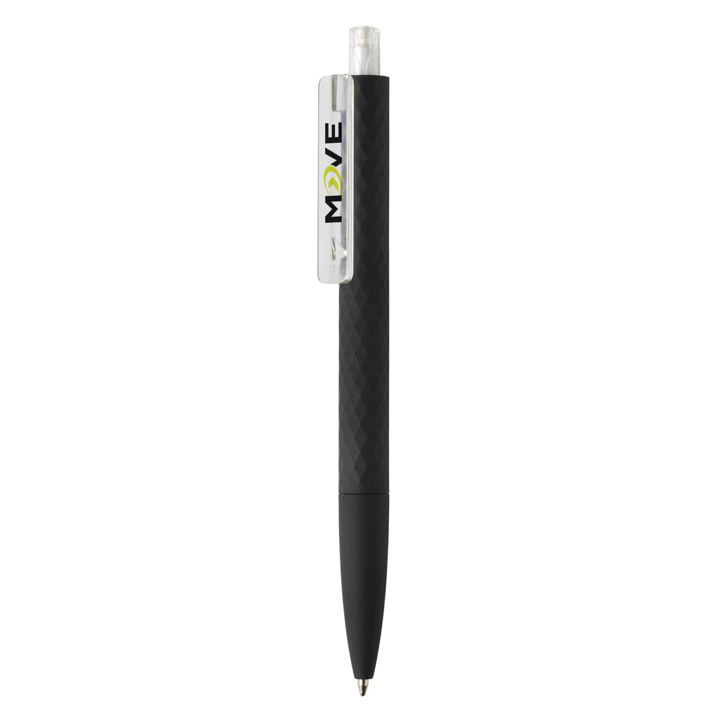 X3 RCS certified R-ABS black smooth touch pen