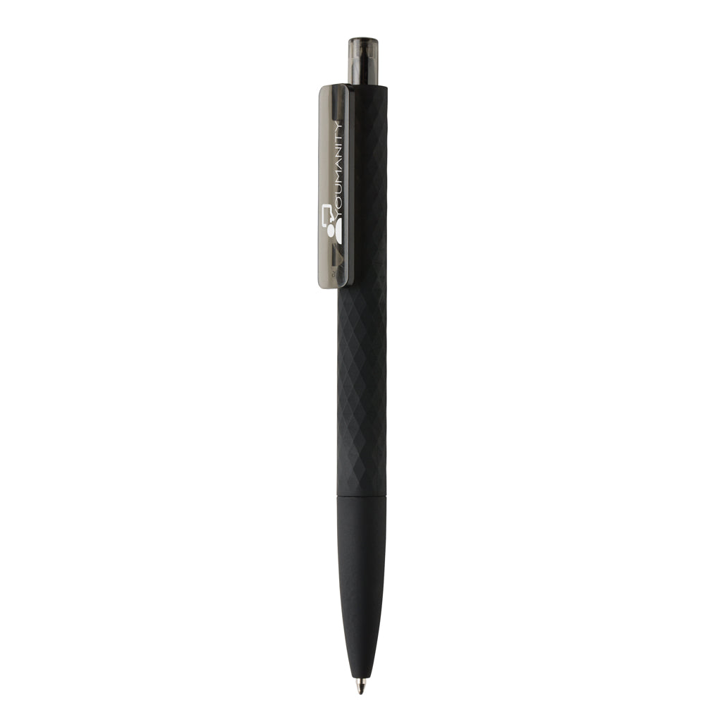 X3 RCS certified R-ABS black smooth touch pen