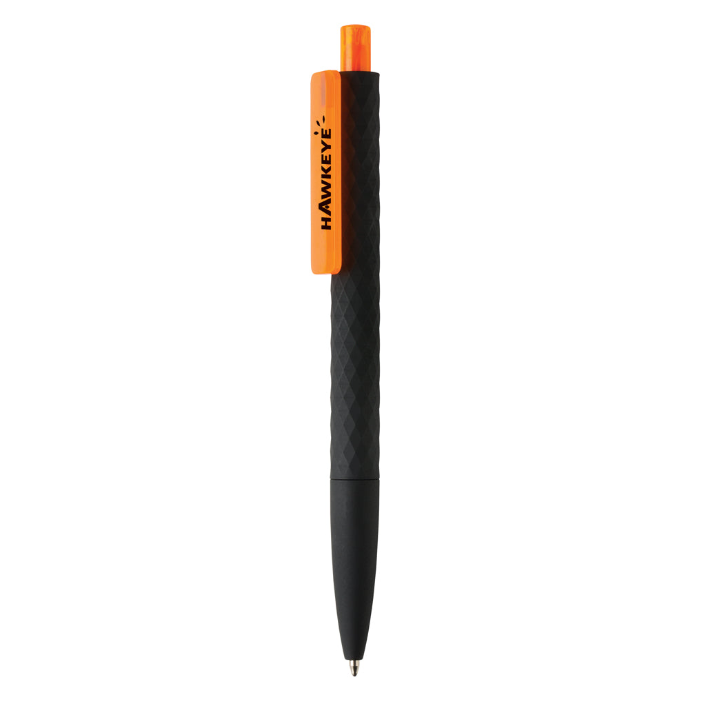 X3 RCS certified R-ABS black smooth touch pen