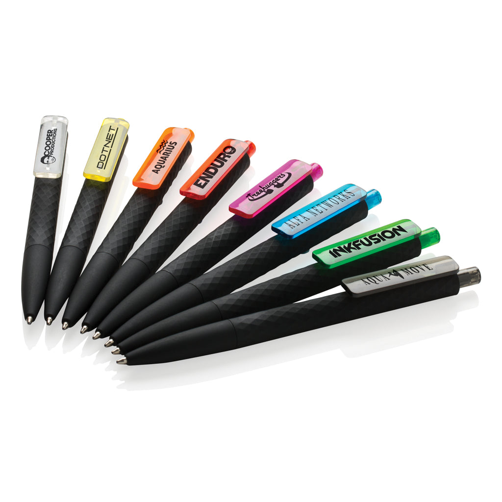X3 RCS certified R-ABS black smooth touch pen