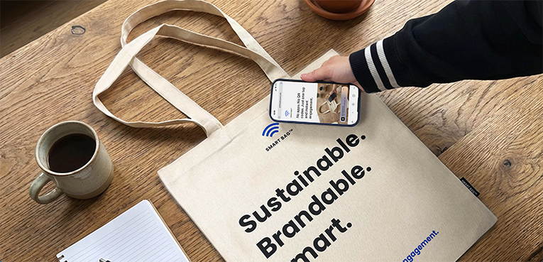 Smart Bags: Turning a Reusable Tote Bag into a Tap-to-Digital Touchpoint