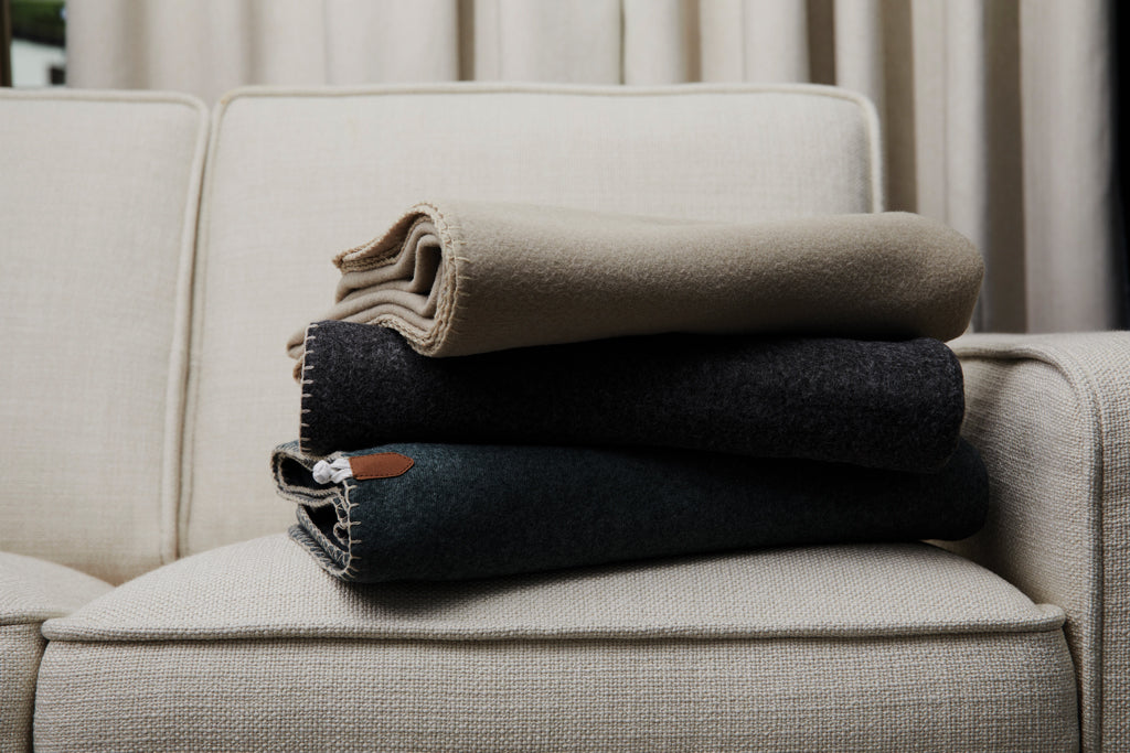 VINGA Bilton recycled blanket