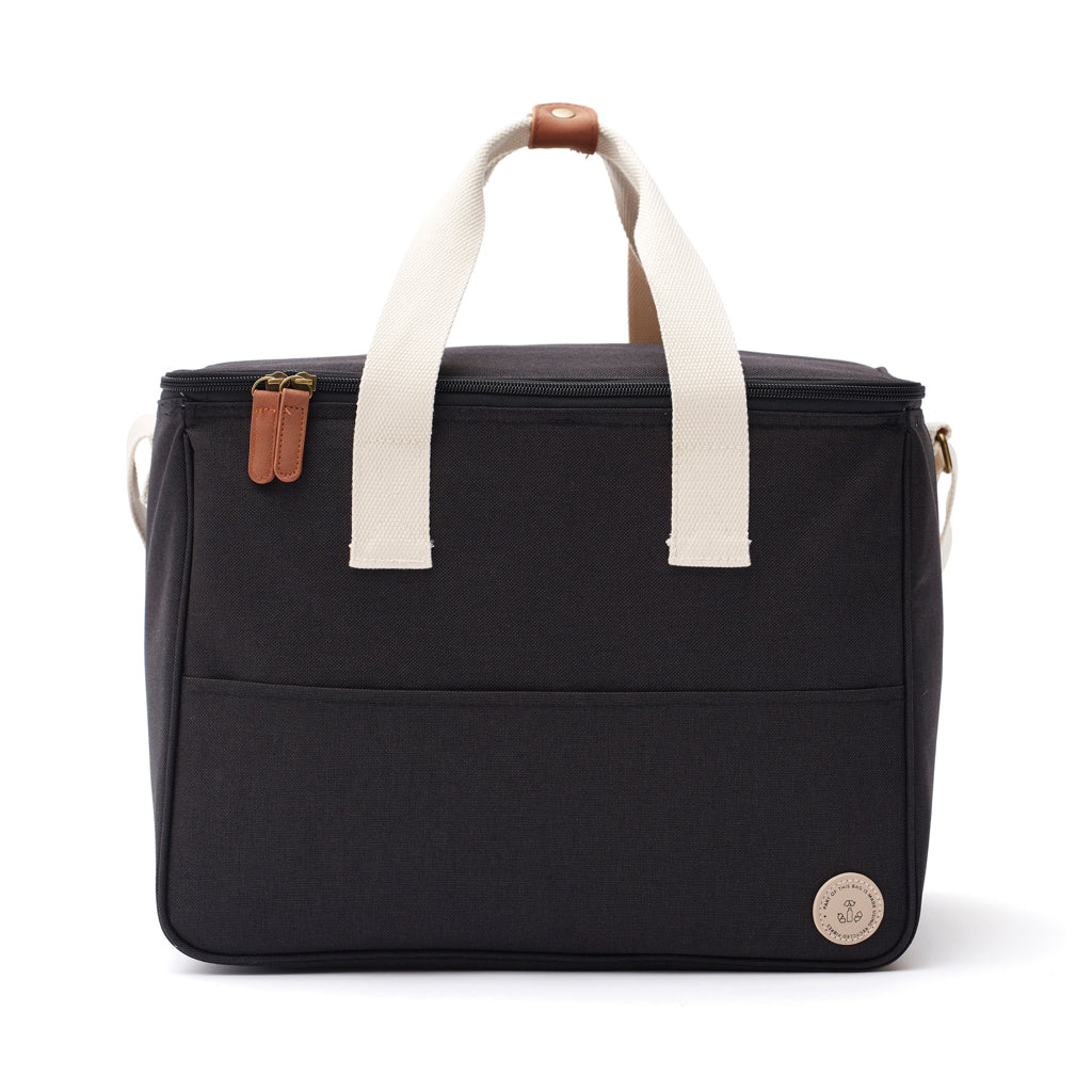 VINGA Sortino Cooler basket - black, Polyethylene terephthalate