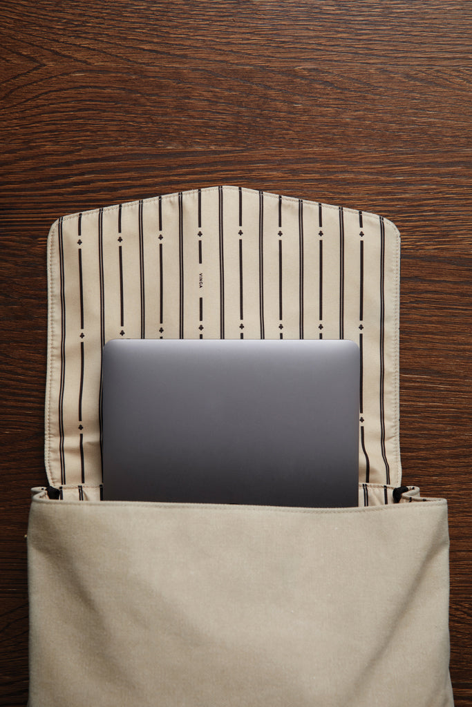 VINGA Bosler backpack GRS recycled canvas