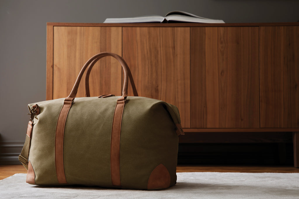 VINGA Bosler RCS recycled canvas duffelbag