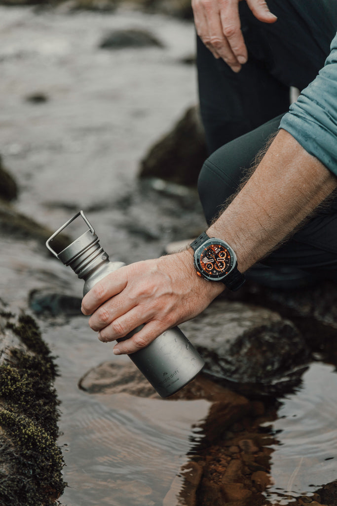 Nordic Drift Trail Ultra Light Titanium 600ml Water Bottle