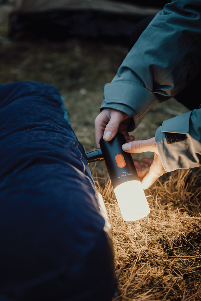 Nordic Drift Titan Portable Air pump camping light