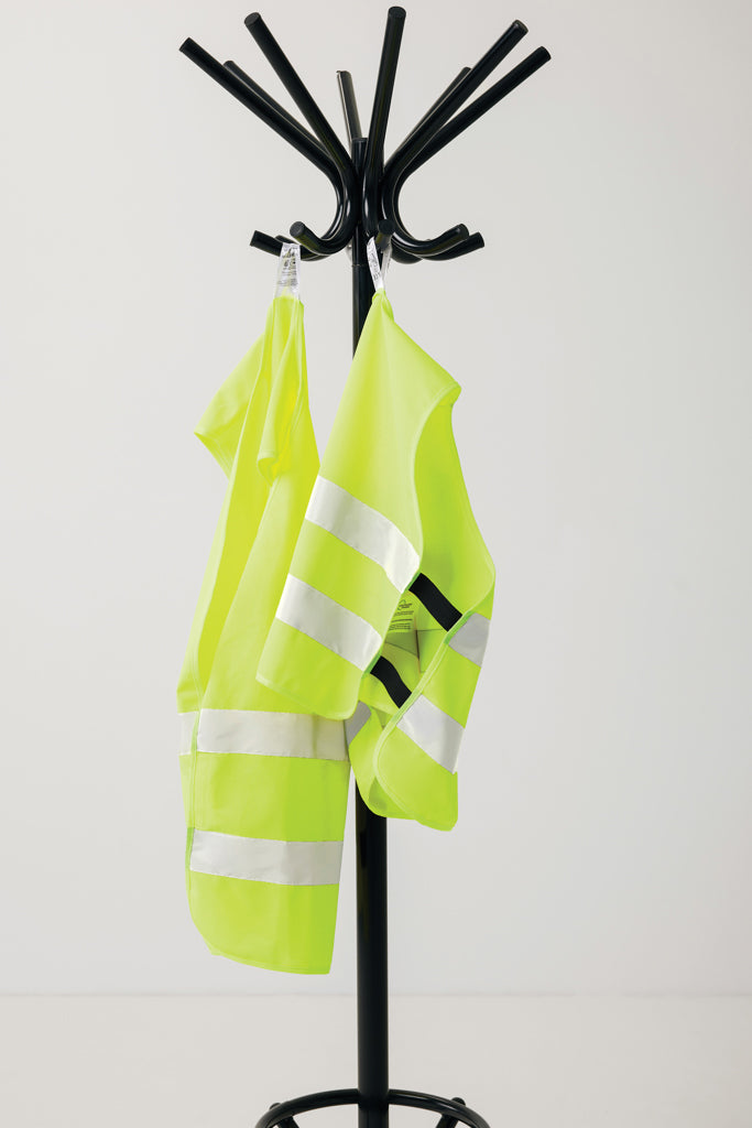 GRS recycled PET high-visibility safety vest