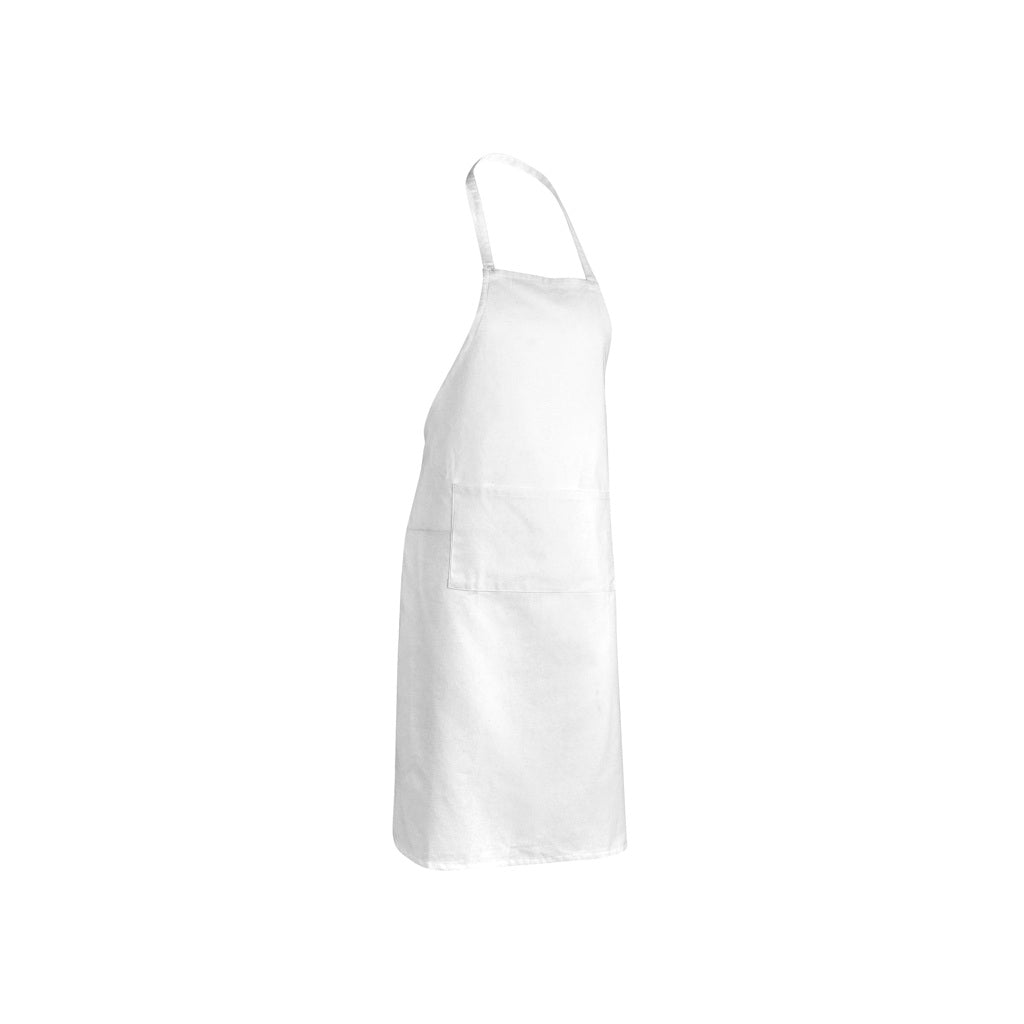 Impact AWARE™ Recycled cotton apron 180gr - white, Recycled cotton