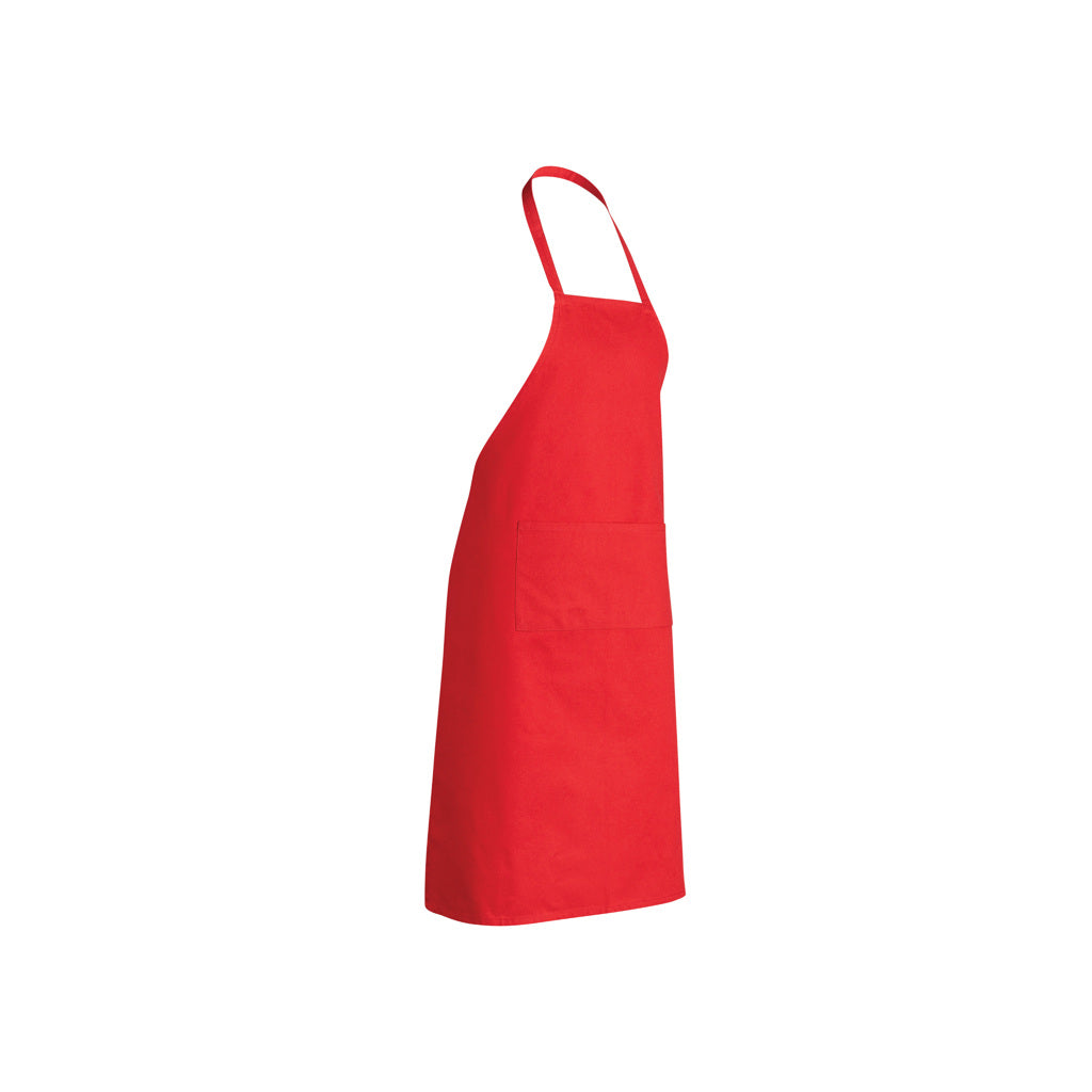 Impact AWARE™ Recycled cotton apron 180gr - red, Recycled cotton