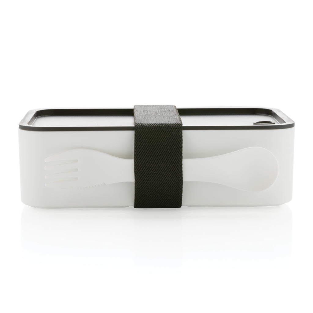 PP lunch box with spork