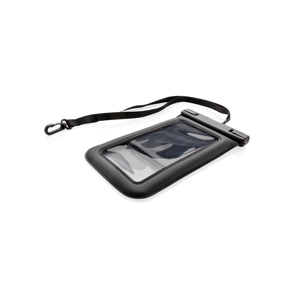 IPX8 Waterproof Floating Phone Pouch - black, Polyvinylchloride,ABS