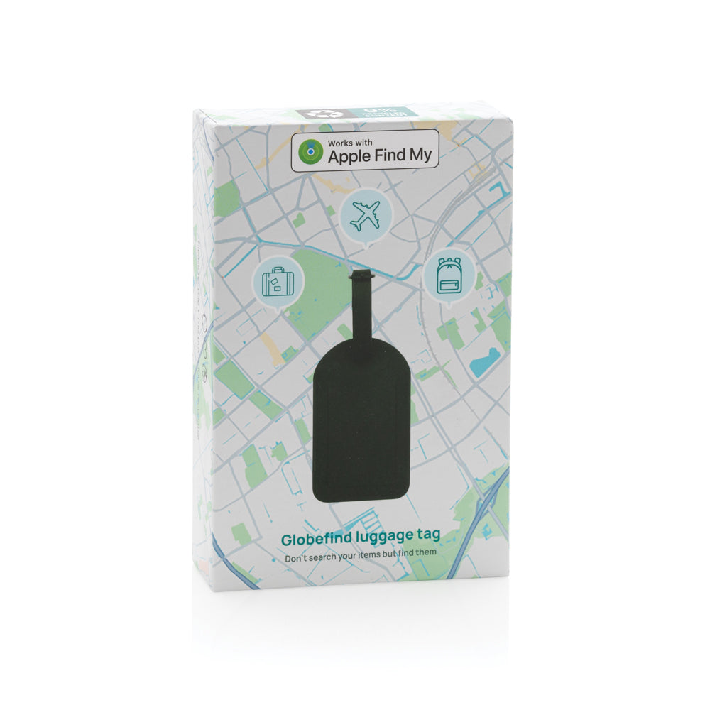 Globefind Dual RCS luggage tag with worldwide locating