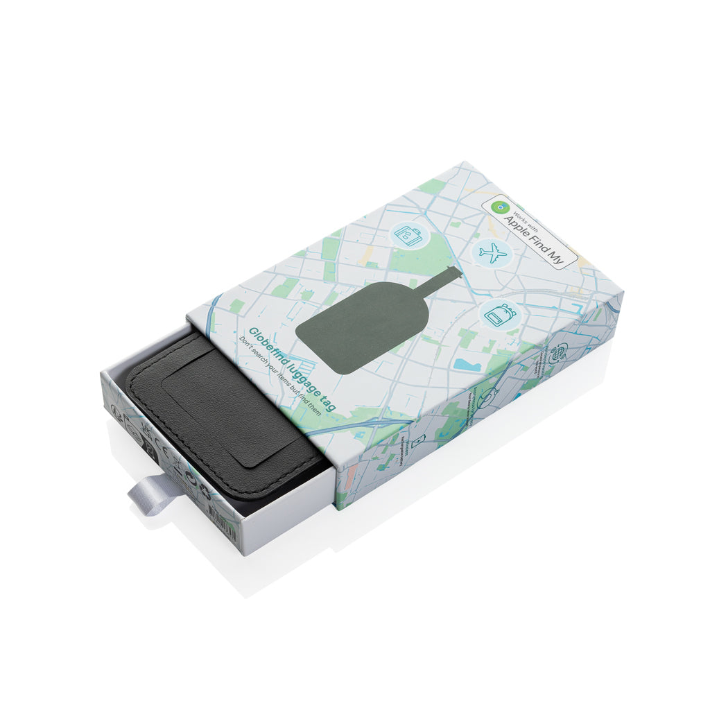 Globefind Dual RCS luggage tag with worldwide locating