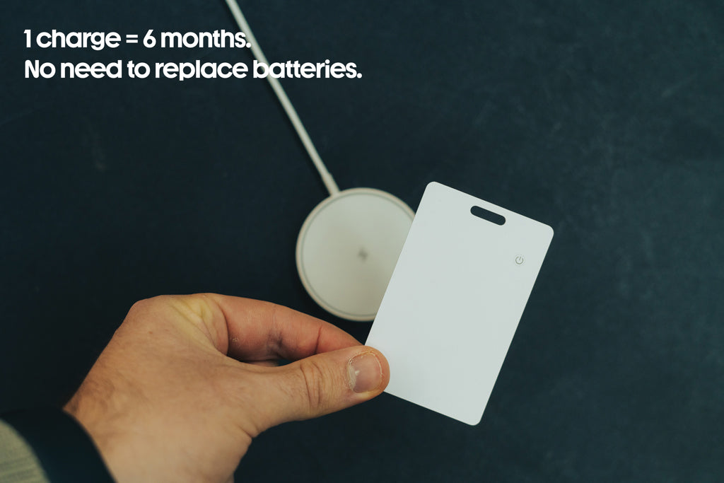 Findit RCS rplastic ultra-thin finder card rechargeable