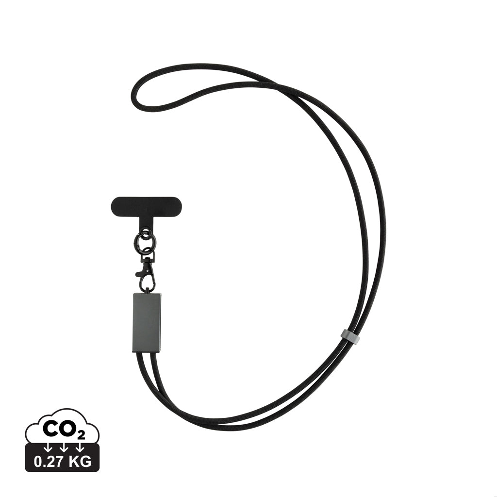 Terra RCS recycled PET phone cord with 60W dual charge cable