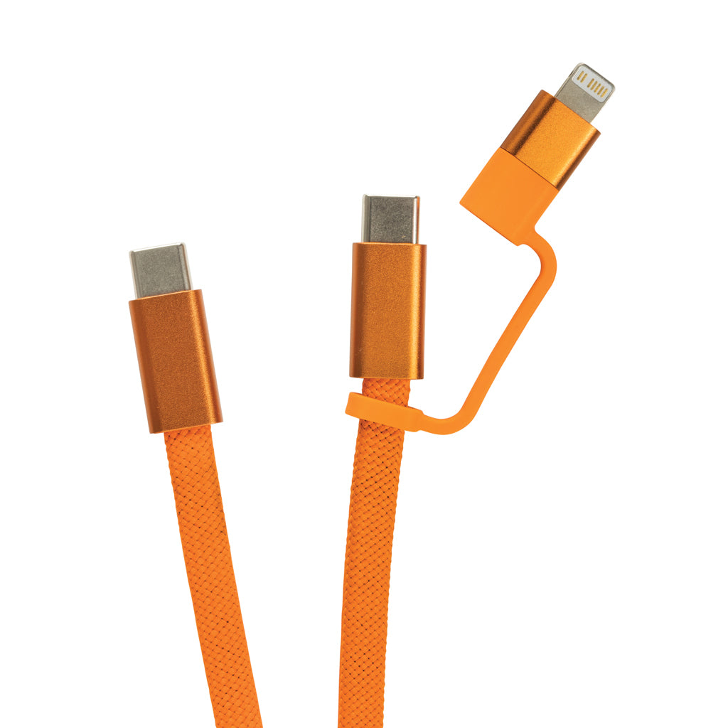 Arc RCS recycled Ultra-thin 60W 2 in 1 magnetic cable