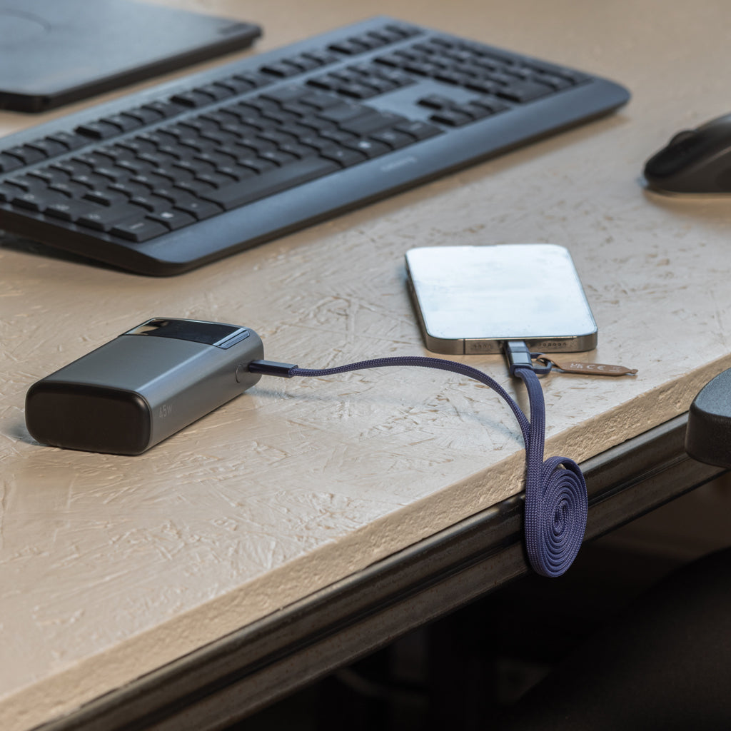 Arc RCS recycled Ultra-thin 60W 2 in 1 magnetic cable
