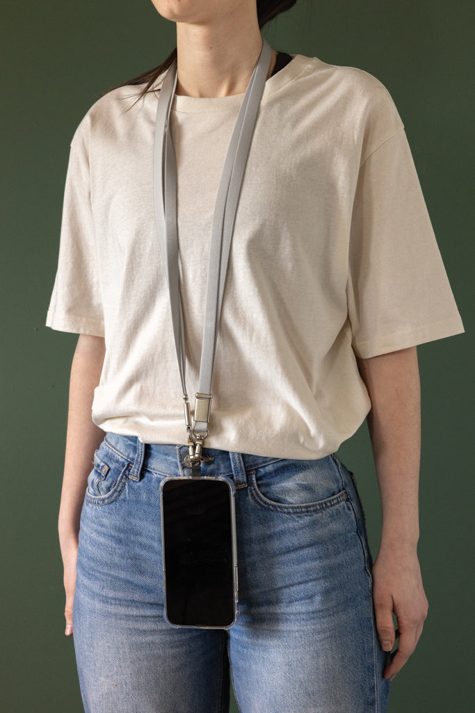 Nivo RCS recycled PET Crossbody lanyard