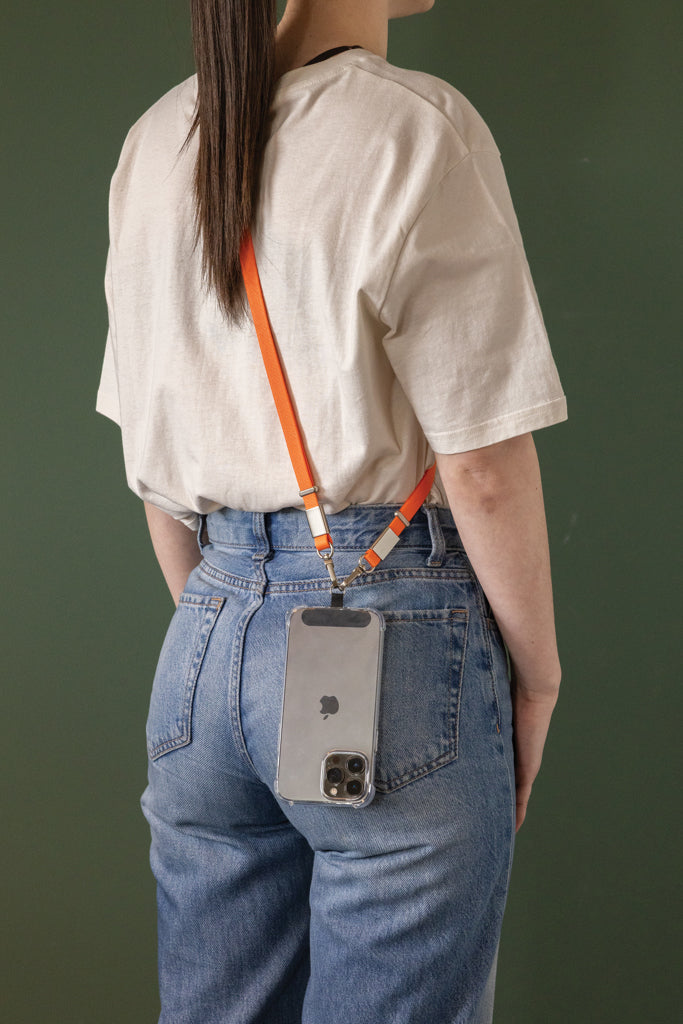 Nivo RCS recycled PET Crossbody lanyard