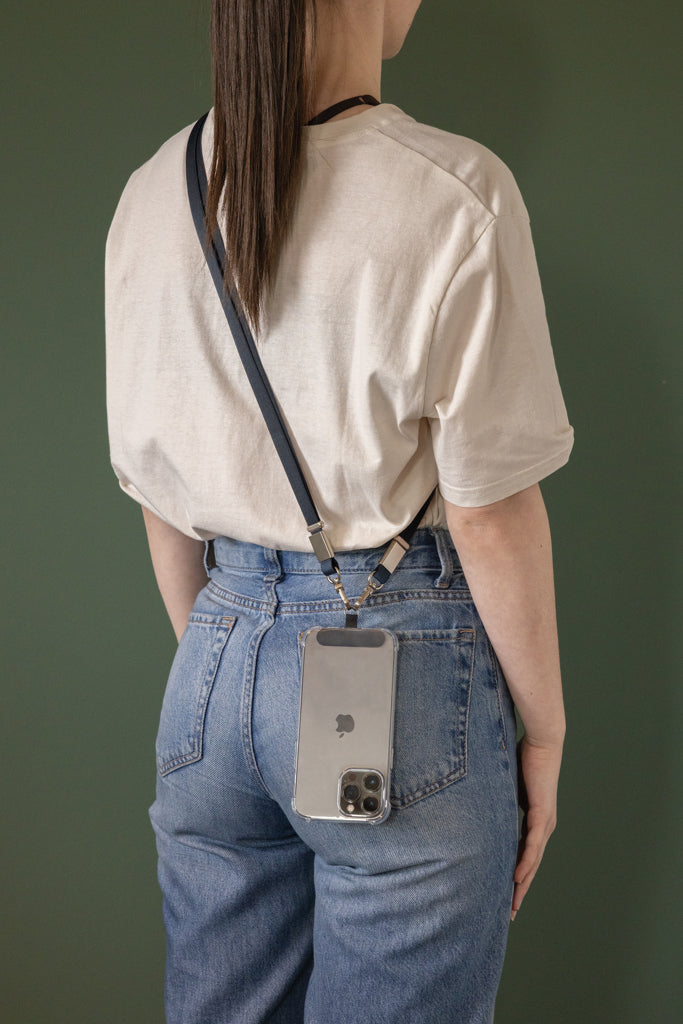 Nivo RCS recycled PET Crossbody lanyard