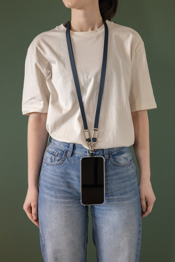 Nivo RCS recycled PET Crossbody lanyard