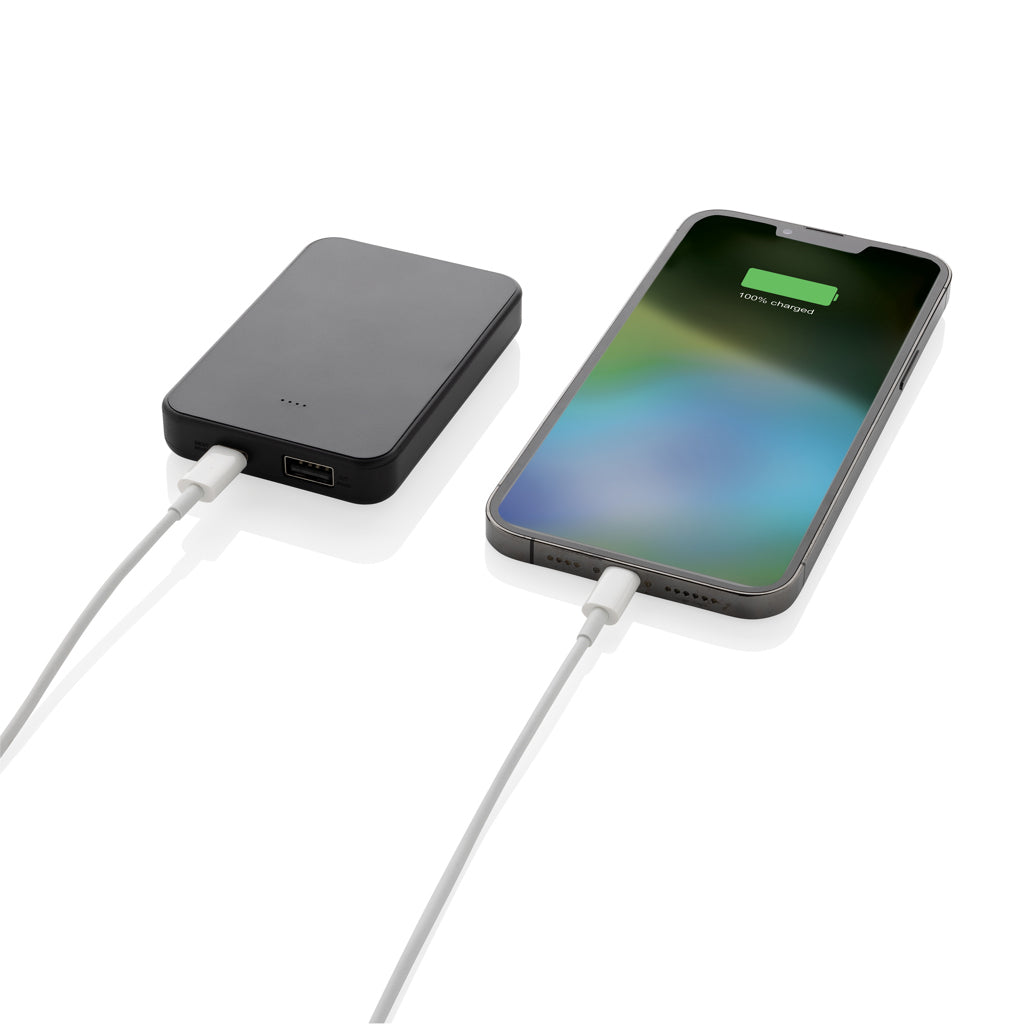 Boostcore RCS recycled plastic powerbank 5.000mAh with USB C