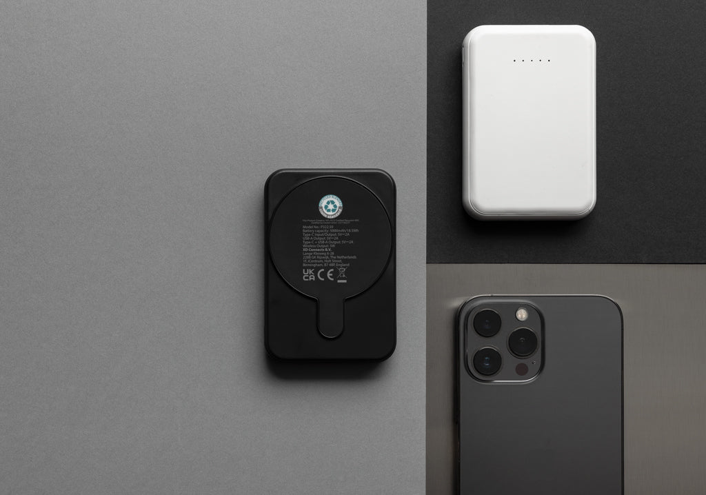 Stellar RCS recycled plastic 5000 mah 5W magnetic powerbank