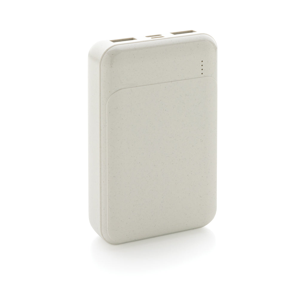 RCS standard recycled plastic 10.000 mAh powerbank