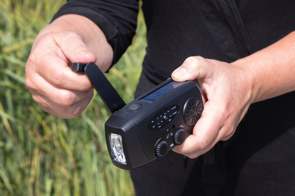 RescueWave RCS recycled plastic emergency radio